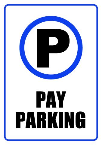 Car Parking Sign Template