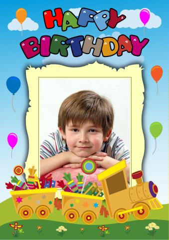 birthday poster template